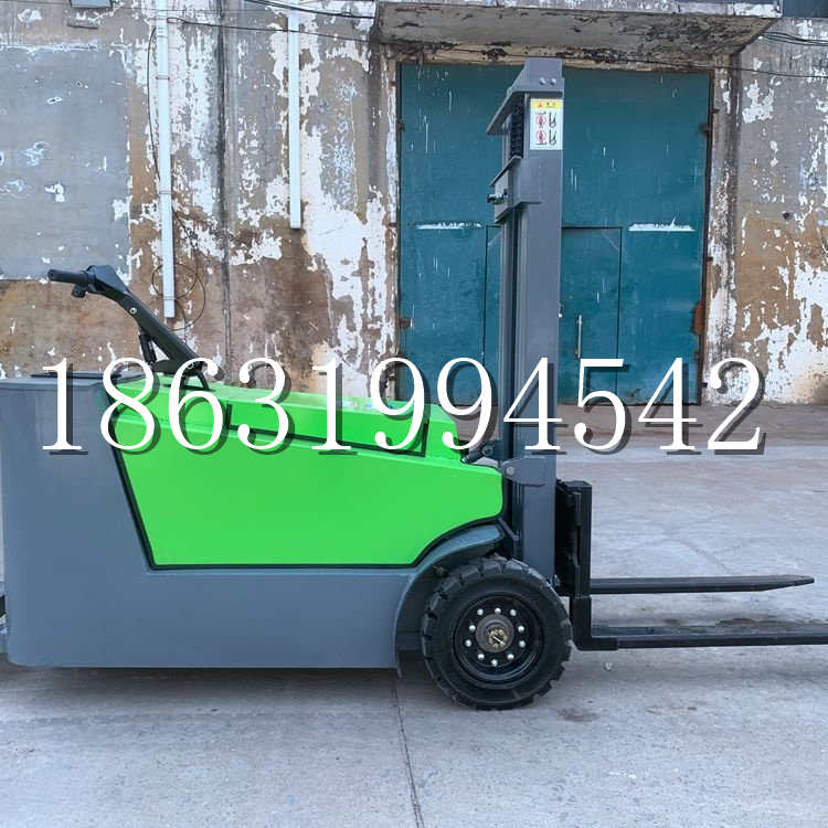 扶风县小型电动叉车1吨2吨步行站驾式电瓶堆高充电装卸车液压升降车铲车